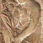 Jan Hana - Relief mit einem Jungen und Mädchen Jan Hana - Relief mit einem Jungen und Mädchen