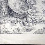 Zeichnung - Papier - Josef Bergler - 1803 Zeichnung - Papier - Josef Bergler - 1803