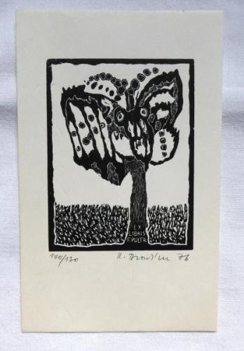 Rudolf Broulim - Ex libris F. Pultr Rudolf Broulim - Ex libris F. Pultr