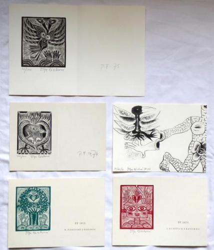 Olga Cechova - PF 1974, Drei PF 1975, PF 1973  Olga Cechova - PF 1974, Drei PF 1975, PF 1973