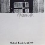 Vladimir Komarek - Ex libris von F. Jelinek Vladimir Komarek - Ex libris von F. Jelinek