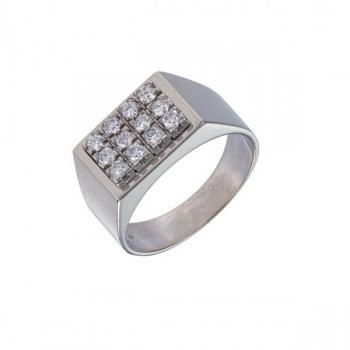 Weißgold Ring - 1980 Weißgold Ring - 1980