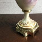 Porzellan Vase - Bronze, weißes Porzellan - 1880 Porzellan Vase - Bronze, weißes Porzellan - 1880