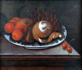 Barockes Stillleben mit Früchten und Zitrusfrüchte Barockes Stillleben mit Früchten und Zitrusfrüchte