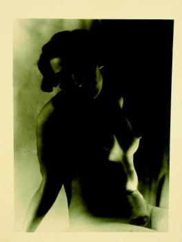 A standing naked female A standing naked female