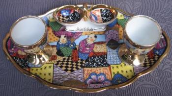 Eierschalenset - 1930 Eierschalenset - 1930