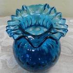 Glaskrug - Glas, blaues Glas - 1930 Glaskrug - Glas, blaues Glas - 1930