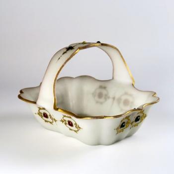 Glasschüssel - Alabaster, Glas - 1860 Glasschüssel - Alabaster, Glas - 1860