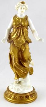 Antikes Mädchen in Gold - Ernst Bohne Söhne Rudols Antikes Mädchen in Gold - Ernst Bohne Söhne Rudols