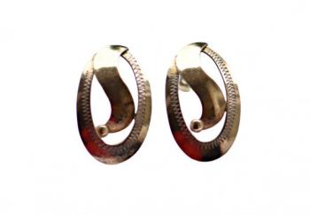 Silber Ohrringe - Silber - 1980 Silber Ohrringe - Silber - 1980