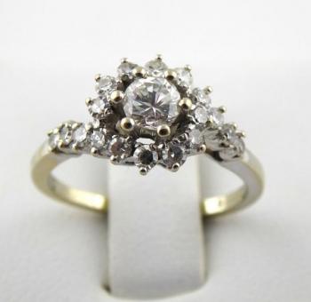 Ring - Gold, Diamant - 1960 Ring - Gold, Diamant - 1960