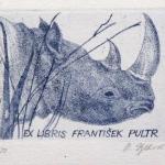 Fünf Exlibris - Vychodilova, Benes, Valenta, Mares Fünf Exlibris - Vychodilova, Benes, Valenta, Mares