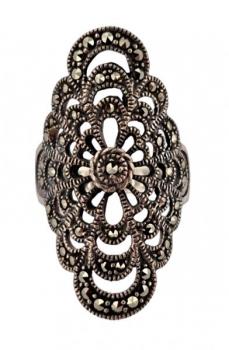 Silber Ring - Silber, Markazit - 1920 Silber Ring - Silber, Markazit - 1920