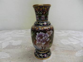 Vase - Metall, Email - 1850 Vase - Metall, Email - 1850