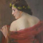 Portrt einer Frau - Emil Schovnek - 1920