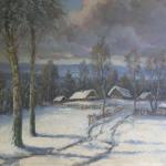 Winterlandschaft - Hlubo - 1940