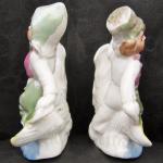 Zwei Porzellan Figuren - Biskuit - 1910