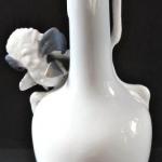 Vase mit Ziertaube - Ilmenau, Mezler & Ortloff