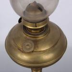 Petroleumlampe - Messing, Glas - Ditmar Wien - 1900