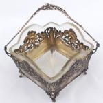 Silberschssel - Glas, Silber - 1910