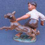 Keramikfigur Kind - 1950