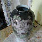 Vase aus Porzellan - weies Porzellan - Eichwald Bohemia - 1915