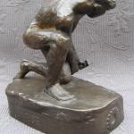 Skulptur - patinierte Bronze - 1937
