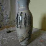 Vase aus Porzellan - weies Porzellan - 1920