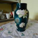 Porzellan Vase - weies Porzellan - 1900