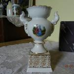 Vase aus Porzellan - weies Porzellan - 1960
