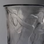 Vase - klares Glas - 1950
