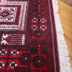 Afghanischer Teppich - Baumwolle, Wolle - 1990