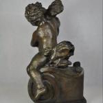 Skulptur - patinierte Bronze - Josef Drahoovsk - 1930