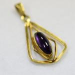 Anhnger - Gold, Amethyst - 1920