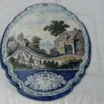 Wandteller - Makkum - 1780