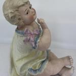 Porzellan Figur Mdchen - Biskuit - 1880