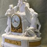 Uhr - Biskuit, Bronze - 1780