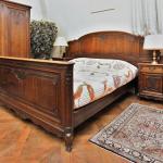 Schlafzimmermöbel - massive Eiche - 1890