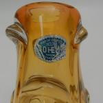 Vase - Glas, handgemachte Glas - 1960