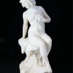 Nackte Figur - Alabaster - G. Papucci - 1920