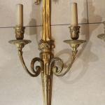 Zwei Lampen - Bronze - 1880