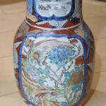 Porzellan Vase - weies Porzellan - 1900