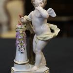 Meissener Porzellan Figurengruppe - weies Porzellan - 1890