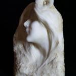 Büste Frau - Marmor - Auguste-Louis Dion  - 1870
