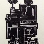 Miroslav Houra - 3 x Exlibris, Einladung, PF 1979,