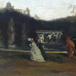 Romantische Landschaft - 1890