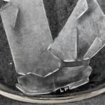 Vase - geschliffenes Glas, klares Glas - Ladislav Penosil - 1925