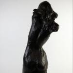 Nackte Figur - patinierte Bronze - Blanka Voldichov - 1980