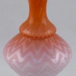 Krug aus Milch, rosa und orangefarbenem Glas - Nov