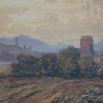 John Henry Bradley - Italienische Landschaft mit R